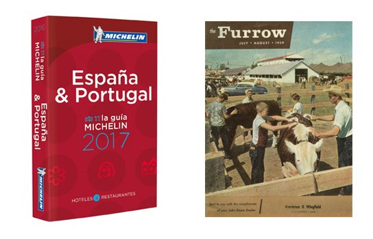 guías Michelín y The Furrow